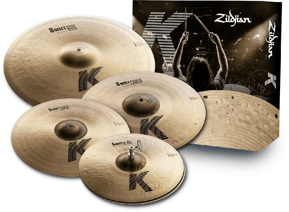 Zildjian KS5791 Pack Set 15‘‘ 17‘‘ 19‘‘ 21‘‘ série K Achetez Aujourd'hui