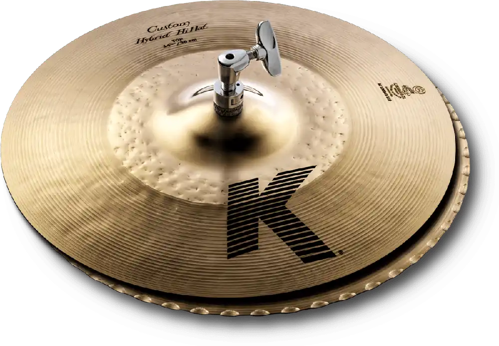 Prix Choc Zildjian K1224 Hit Hat (paire) 14‘‘ hybrid K Custom