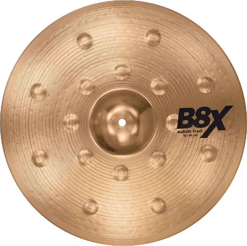 Remise Sabian B8X Crash 18‘‘ Ballistic