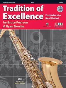 Kjos Music Tradition of Excellence Book 1 - Tenor Sax Commander Maintenant