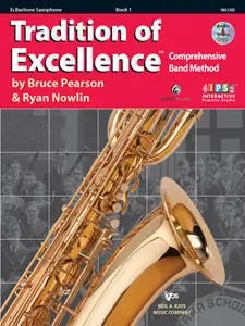 Kjos Music Tradition of Excellence Book 1 - Baritone Sax Réduction