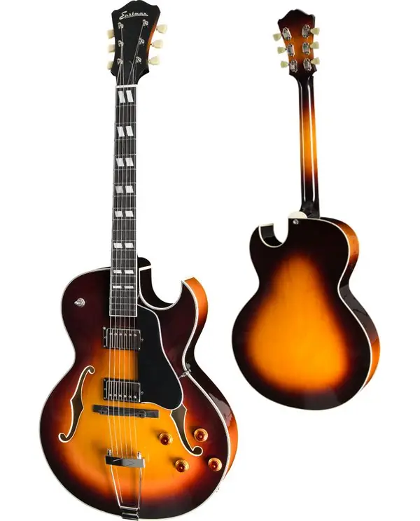 Dernier Modèle EASTMAN AR372CE-SB GUITARE JAZZ ELECTRIQUE HOLLOW BODY SUNBURST
