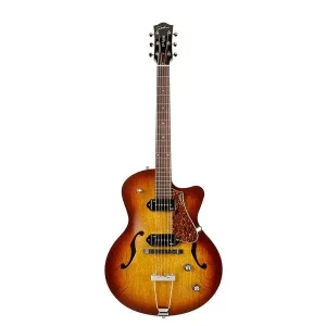 GODIN 5TH AVENUE CW KINGPIN II GUITARE JAZZ ELECTRIQUE COGNAC BURST Petit Prix