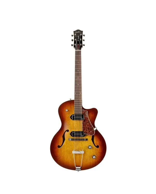 GODIN 5TH AVENUE CW KINGPIN II GUITARE JAZZ ELECTRIQUE COGNAC BURST Petit Prix