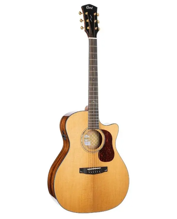 CORT GOLDA6BNAT "GOLD A6" GUITARE FOLK ELECTRO NATURELLE BRILLANTE Nouvelle Collection
