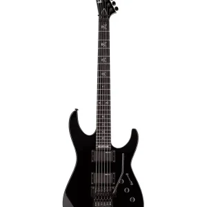 Populaire LTD KH202-BLK "SIGNATURE KIRK HAMMET" GUITARE ELECTRIQUE NOIRE