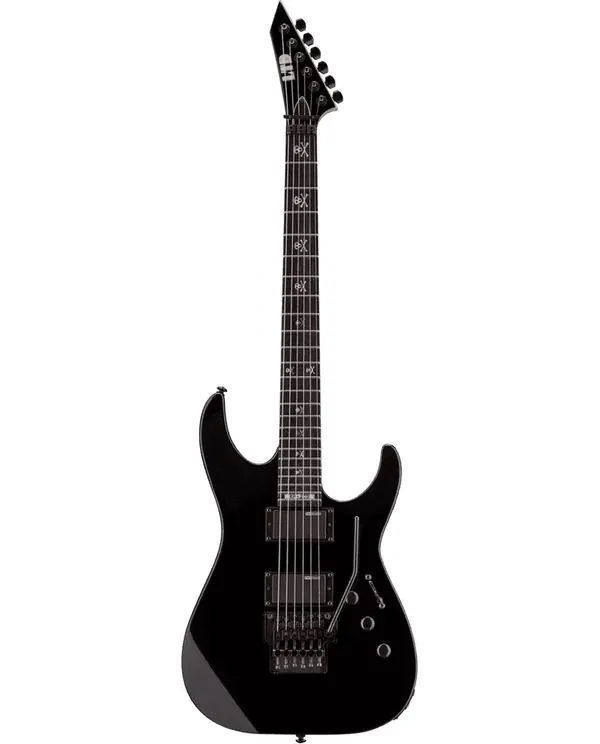 Populaire LTD KH202-BLK "SIGNATURE KIRK HAMMET" GUITARE ELECTRIQUE NOIRE