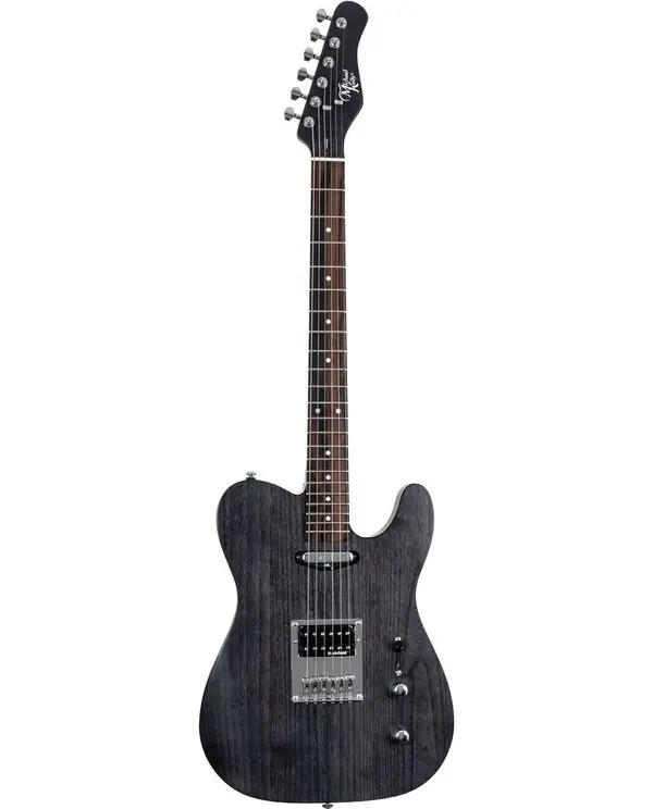 MICHAEL KELLY 54OP GUITARE ELECTRIQUE OPEN PORE FADED BLACK Commander Maintenant
