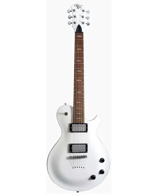 MICHAEL KELLY PATRIOT DECREE STANDARD GUITARE ELECTRIQUE GLOSS WHITE Meilleur Choix