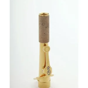 SELMER BOCAL AUO SAXOPHONE SOPRANO DROIT SERIE III PLAQUÉ OR Offre Exclusive