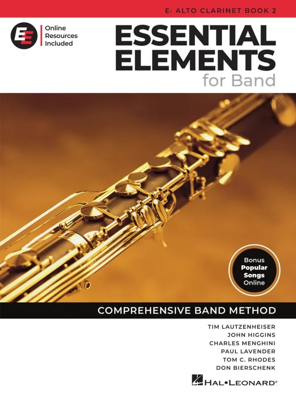 Prix Promo Hal Leonard Essential Elements for Band, Book 2 with EEi (2025) - Eb Alto Clarinet - Book/Media Online