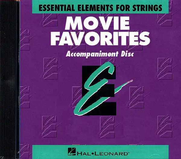 Hal Leonard Essential Elements Movie Favorites for Strings - Del Borgo - CD Accompaniment Vente Flash