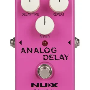 Achat Immédiat NUX ANALOG-DELAY-R PEDALE D‘EFFET DE DELAY ANALOGIQUE VINTAGE REISSUE