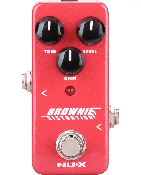NUX BROWNIE-DISTORSION PEDALE D‘EFFET NDS-2 TYPE "BROWN SOUND" Promotion