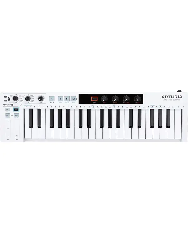 Paiement Sécurisé ARTURIA KEYSTEP-37 CONTROLEUR CLAVIER SEQUENCEUR 37 NOTES BLANC