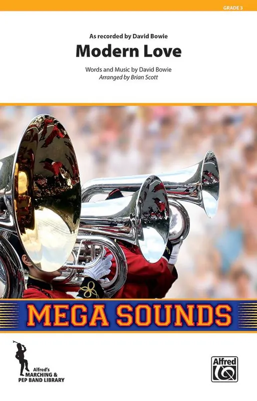 Top Vente Alfred Publishing Modern Love - Bowie/Scott - Marching Band - Gr. 3