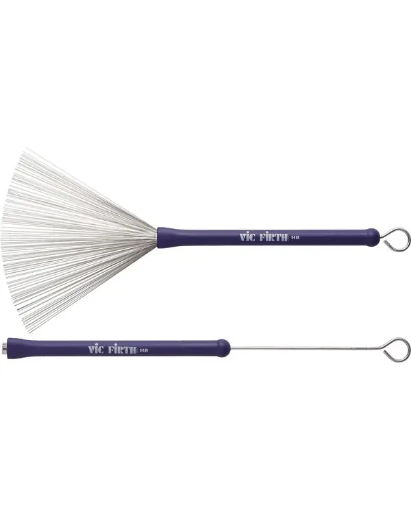 Prix Choc VIC FIRTH HB "HERITAGE" PAIRE DE BALAIS - BRINS ACIER