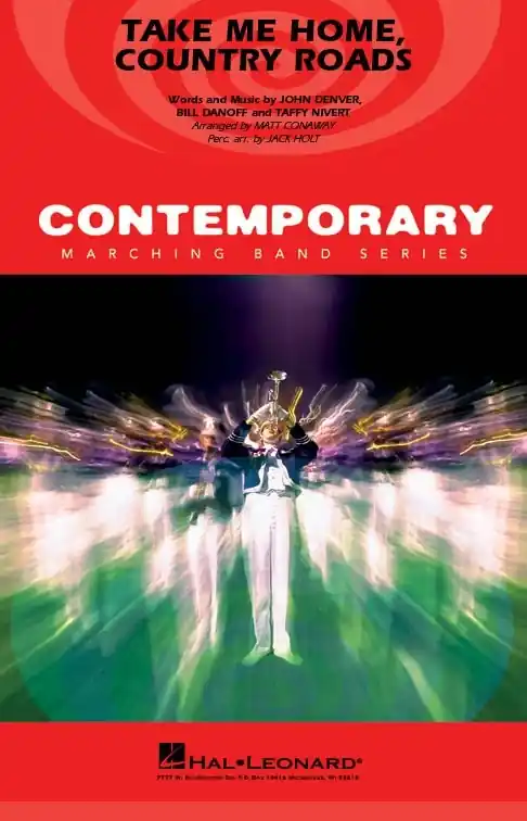 Hal Leonard Take Me Home, Country Roads - Denver/Conaway/Holt - Marching Band - Gr. 3-4 Promotion Saisonnière