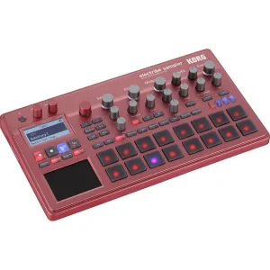 KORG ELECTRIBE2S-RD "ELECTRIBE 2" ECHANTILLONEUR ET SEQUENCEUR ROUGE Nouveauté