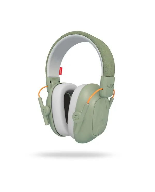 Livraison Express ALPINE MKIDS-GR "MUFFY" CASQUE ANTI-BRUIT REGLABLE (-25 dB) VERT