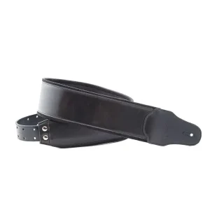 Expédition Rapide RIGHTON STRAPS B-CHARM-BK COURROIE GUITARE CUIR NOIR