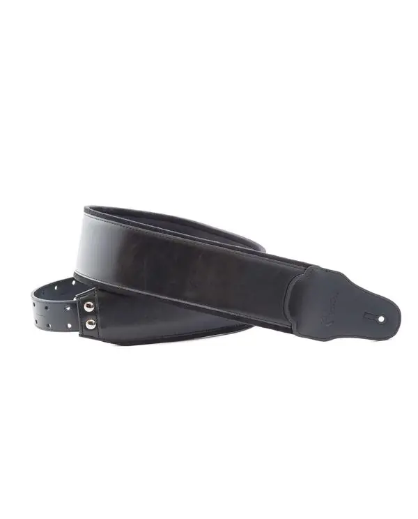 Expédition Rapide RIGHTON STRAPS B-CHARM-BK COURROIE GUITARE CUIR NOIR