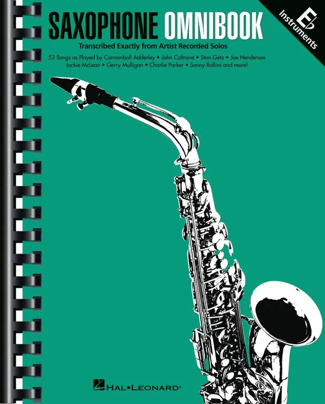 Hal Leonard Saxophone Omnibook for E-Flat Instruments - Spiral Bound Achetez Aujourd'hui