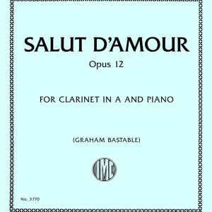 International Music Company Salut d‘Amour, Op. 12 - Elgar - Clarinet/Piano - Sheet Meilleur Choix