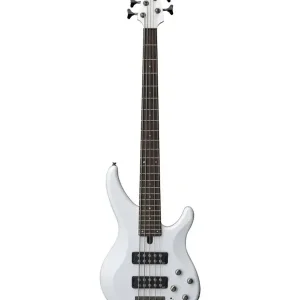 Top Vente YAMAHA TRBX305 WH BASSE ELECTRIQUE 5 CORDES BLANCHE