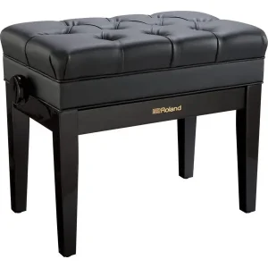 Nouveauté ROLAND RPB-500PE BANQUETTE PIANO NOIRE BRILLANTE