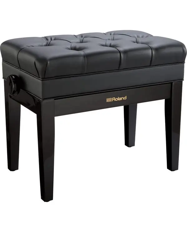 Nouveauté ROLAND RPB-500PE BANQUETTE PIANO NOIRE BRILLANTE