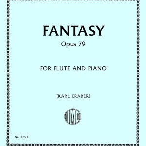 International Music Company Fantasy, Op. 79 - Faure - Flute/Piano - Sheet Achat Immédiat