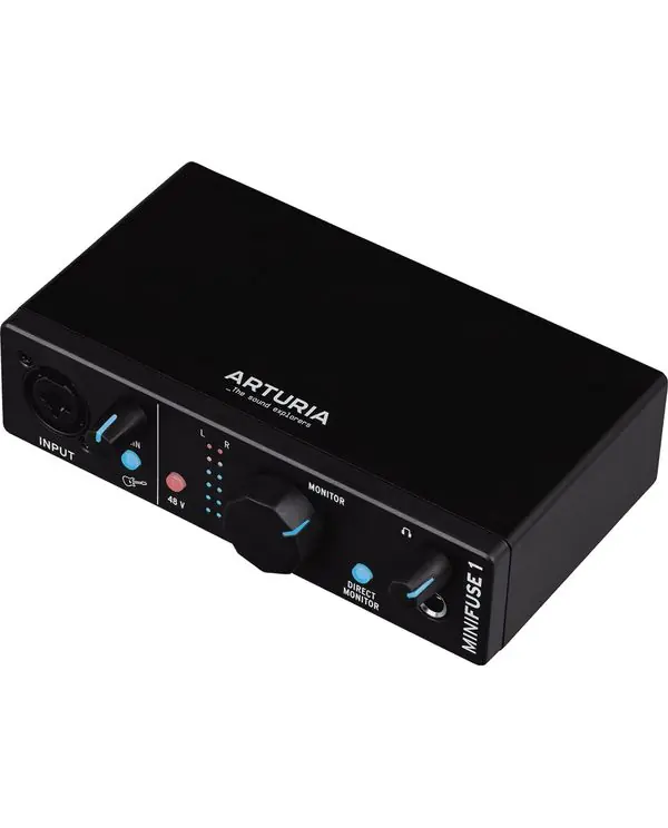 Populaire ARTURIA MINIFUSE1-BK INTERFACE AUDIO USB NOIRE - 1entrée/2 sorties
