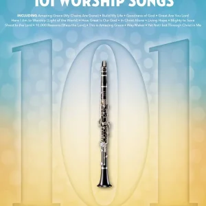 Seulement Aujourd'hui Hal Leonard 101 Worship Songs - Clarinet - Book