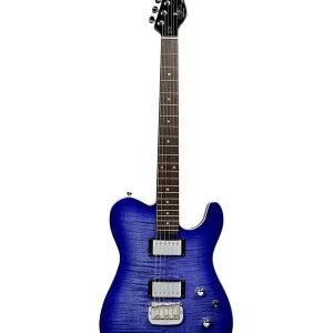 Promotion Saisonnière G&L TASDLX-BBS GUITARE ELECTRIQUE TYPE TELECASTER DELUXE BLUEBURST