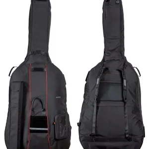 GEWA PRESTIGE HOUSSE ROLLY CONTREBASSE 4/4 NOIR Dernière Chance