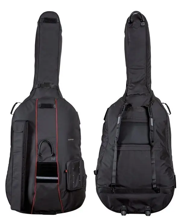 GEWA PRESTIGE HOUSSE ROLLY CONTREBASSE 4/4 NOIR Dernière Chance