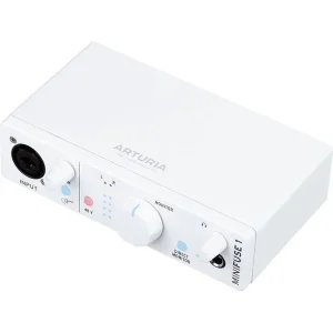 Prix Bas ARTURIA MINIFUSE1-WH INTERFACE AUDIO USB BLANCHE - 1entrée/2 sorties