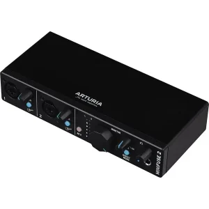Remise ARTURIA MINIFUSE2-BK INTERFACE AUDIO USB NOIRE - 2entrées/2 sorties