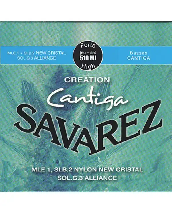 Meilleur Prix SAVAREZ 510MJ CREATION CANTIGA JEU TENSION FORTE (BLEU)