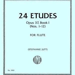 Remise International Music Company 24 Etudes, Op. 37, Book 1 (Etudes 1-12) - Bohm - Flute - Book