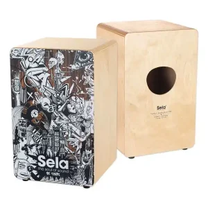SELA SE173 "ART SERIES SKETCH" CAJON FACADE STREET ART Nouvelle Collection