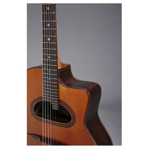 Petit Prix ALTAMIRA M10D GUITARE MANOUCHE "GRANDE BOUCHE" Livré en étui