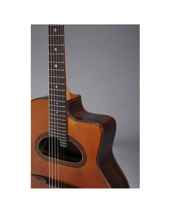 Petit Prix ALTAMIRA M10D GUITARE MANOUCHE "GRANDE BOUCHE" Livré en étui