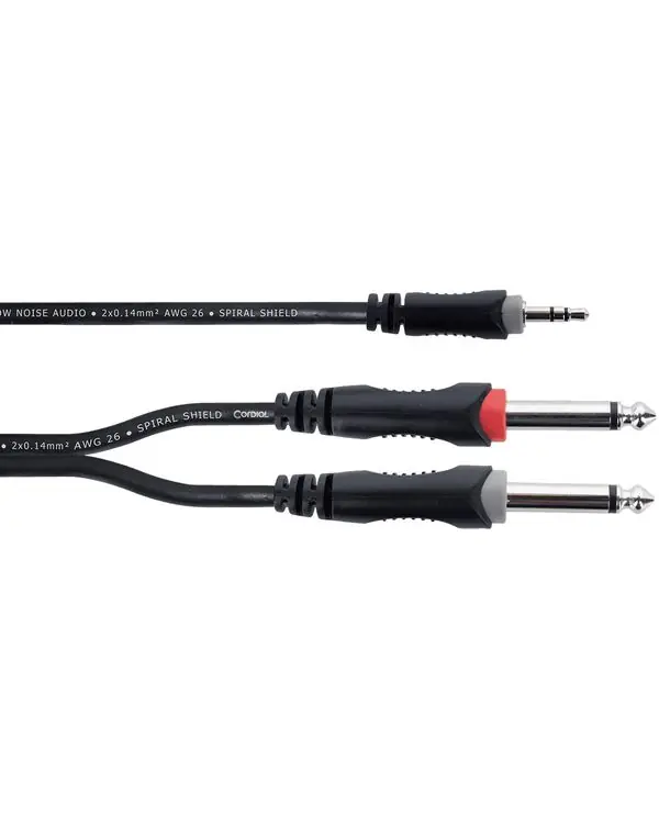 Affaire À Saisir CORDIAL EY5WPP CABLE MINI-JACK STEREO / 2 JACKs MONO - 5m