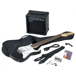 Quantité Limitée YAMAHA EG112GPII PACK GUITARE ELECTRIQUE NOIRE + ACCESSOIRES