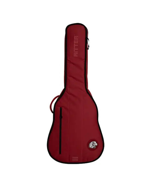RITTER RGD2DSRD "DAVOS 2" HOUSSE GUITARE FOLK DREADNOUGHT ROUGE Expédition Rapide