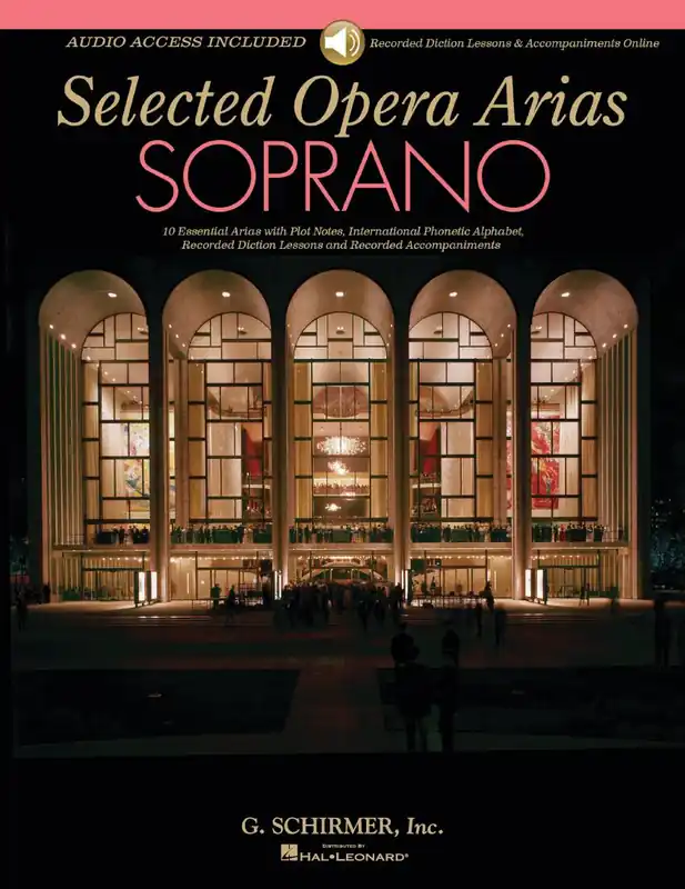 G. Schirmer Inc. Selected Opera Arias - Larsen - Soprano - Book/Audio Online Vente Directe