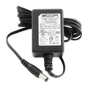 Expédition Rapide ZOOM AD-16 ALIMENTATION 9V/0.5A POUR PEDALIERS