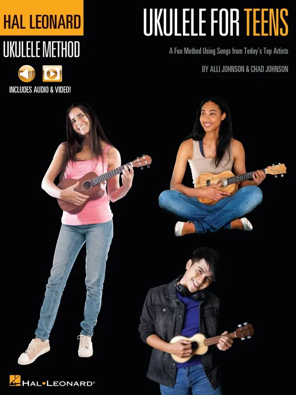 Hal Leonard Hal Leonard Ukulele for Teens Method - Johnson - Book/Media Online Offre Du Jour